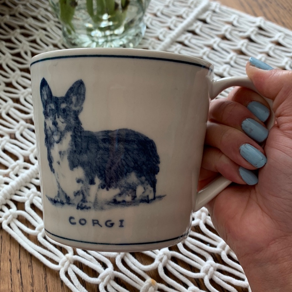 Anthro Corgi Mug